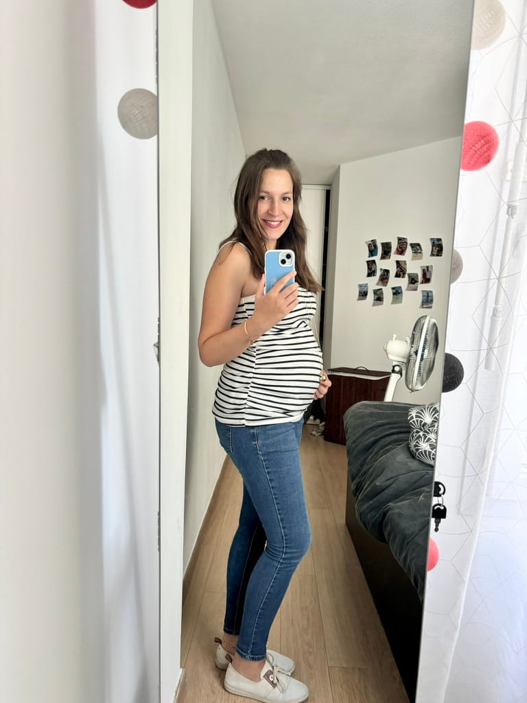 Mathilde enceinte